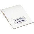 Rössler Papier - Paper Royal Briefblock - DIN A4 40 Blatt weiß geripptes Feinpapier veredelt.