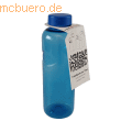 elasto - Trinkflasche Carve Refresh 01574203-00003 1l transparent-blau/blau