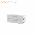 mcbuero.de - Schubladen-Set 80cm 1OH BS grau