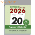 Zettler - Tagesabreißkalender 302 M 5,4x7,2cm 2026