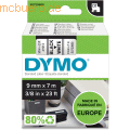Dymo - Etikettenband Dymo D1 9mm/7m schwarz/weiß