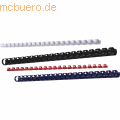 GBC - Binderücken ibiCombs 6mm 21 Ringe weiß VE=100 Stück