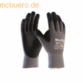 ATG - Handschuh MaxiFlex Ultimate AD-APT 2455-8 grau/schwarz Gr. 8