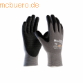 ATG - Handschuh MaxiFlex Endurance 2442-8 grau/schwarz Gr. 8