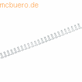 GBC - Drahtbinderücken WireBind A5 Nr. 5 8mm VE=250 Stück weiß