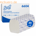 Scott - Papierhandtuch Excellent 6604 Interfold-Falz 2-lagig weiß 20x190 Blatt
