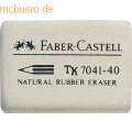 Faber Castell - Radiergummi Blei+Farbstifte 24x7x36mm weiß
