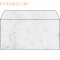 Sigel - Briefumschläge Designpapier Marmor grau VE=50 Stück