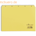 Durable - Leitregister A-Z A5quer PP 25-teilig gelb