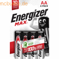 Energizer - Batterie Max Alkaline E303323700 AA LR6 4 Stück