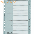 Leitz - Register A4 A-Z PP grau