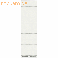 Leitz - Beschriftungsschilder für Vollsichtreiter 60x21mm weiß VE=100 Stück