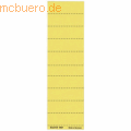 Leitz - Beschriftungsschilder für Vollsichtreiter 60x21mm gelb VE=100 Stück