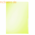 Leitz - Sichthülle A4 PVC 150my gelb