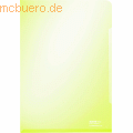Leitz - Sichthülle A4 PVC 150my gelb