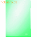 Leitz - Sichthülle A4 PVC 150my grün