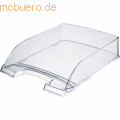 Leitz - Briefablage A4 Transparent Plus hochglänzend glasklar