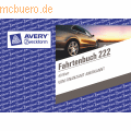 Avery Zweckform - Formularbuch Fahrtenbuch A6 quer VE=40 Blatt mit Ausfüllhilfe