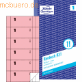 Avery Zweckform - Bonbuch 105x198mm 2x50 Blatt 300 Abrisse rosa