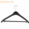 Unilux - Kleiderbügel Kunststoff schwarz VE=20 Stück