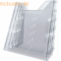 Durable - Prospektständer Combiboxx A4 3 Fächer