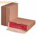 smartboxpro - Ordner-Versandbox Basic 320x288x50mm braun