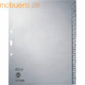 Leitz - Register A4 A-Z 100g/qm grau