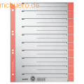 Leitz - Trennblatt A4 230g/qm Karton rot