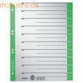 Leitz - Trennblatt A4 230g/qm Karton grün