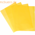 k.A. - Aktenhüllen A4 120my geprägt gelb VE=100 Stück