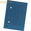 Falken - Umlaufmappe A4 Karton 250g/qm blau
