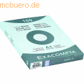 Exacompta - Karteikarten A4 kariert weiß VE=100 Stück