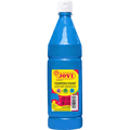 Jovi - Flüssige Plakatfarbe 1000ml Flasche, cyanblau