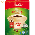 Melitta - Kaffeefiltertüten Größe 102 VE=80 Stück braun