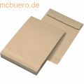 k.A. - Faltentaschen B4 130g/qm Haftklebung braun VE=100 Stück