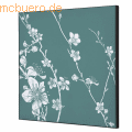 Showdown - Wanddekoration Set 40x40cm Kirschblüte grün
