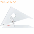 Aristo - Stellwinkel Kathete 25cm Acryl stufenlos verstellbar glasklar