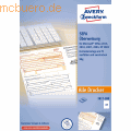 Avery Zweckform - Sepa-Überweisung A4 inkl. Software-CD 100 Blatt inkl. Software-CD