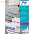 Avery Zweckform - Laserfolien für die Druckformerstellung A4 matt transparent 0,10 mm 100 Blatt