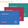 Brunnen - Formularbuch Fahrtenbuch A6 40 Blatt farbig sortiert