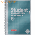 Brunnen - Collegeblock Premium Student A4 Duo 90g/qm je 40 Blatt Lin. 27 + 28