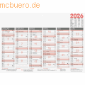 Brunnen - Tafelkalender A4quer 2026