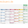 Brunnen - Tafelkalender A4quer Dataline 2026