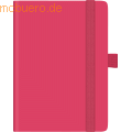 Brunnen - Taschenkalender Kompagon 10x14cm PU-Einband pink Kalendarium 2026