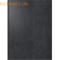 Brunnen - Buchkalender 797 16,8x24cm 1 Woche/2 Seiten Miradur-Einband schwarz 2023