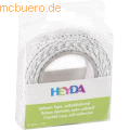 Heyda - Spitzentape 15mmx2m Baumwolle weiß