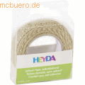 Heyda - Spitzentape 15mmx2m Baumwolle vanille