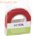 Heyda - Spitzentape 15mmx2m Baumwolle rot