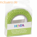 Heyda - Spitzentape 15mmx2m Baumwolle grün