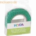 Heyda - Spitzentape 15mmx2m Baumwolle türkis